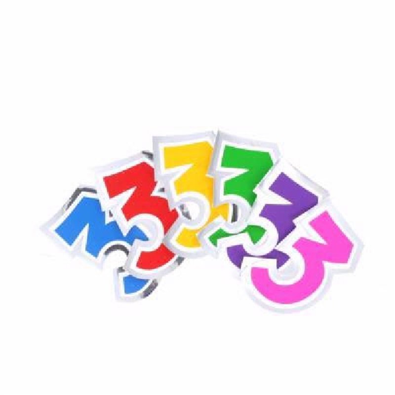 BALLOON NUMBERS - 3 48S