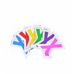 LETTER X BALLOON STICKER 48S