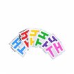 LETTERS TH BALLOON STICKER 48S