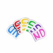 LETTERS ND BALLOON STICKER 48S