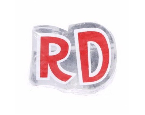 LETTERS RD BALLOON STICKER 48S