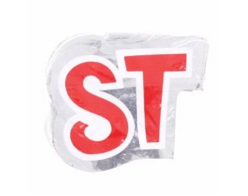 LETTERS ST BALLOON STICKER 48S