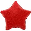 RED HOLOGRAPHIC STAR 19IN FOIL