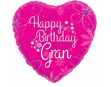 18IN HAPPY B/DAY GRAN FOIL BALLOO