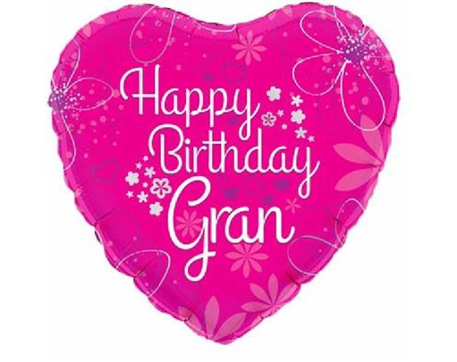 18IN HAPPY B/DAY GRAN FOIL BALLOO