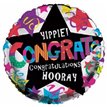 18IN CONGRATULATIONS FOIL BALLOON