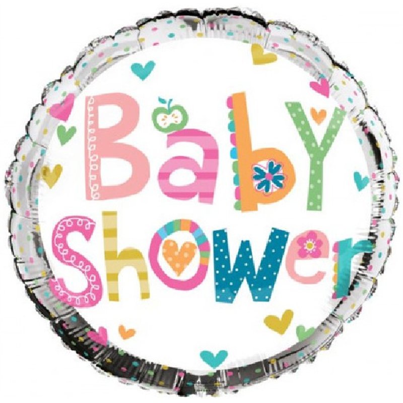 18IN BABY SHOWER FOIL BALLOON