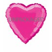 18IN HOT PINK HEART FOIL BALLOON  12S