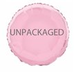 18IN PASTEL PINK ROUND FOIL BALLOON  12S