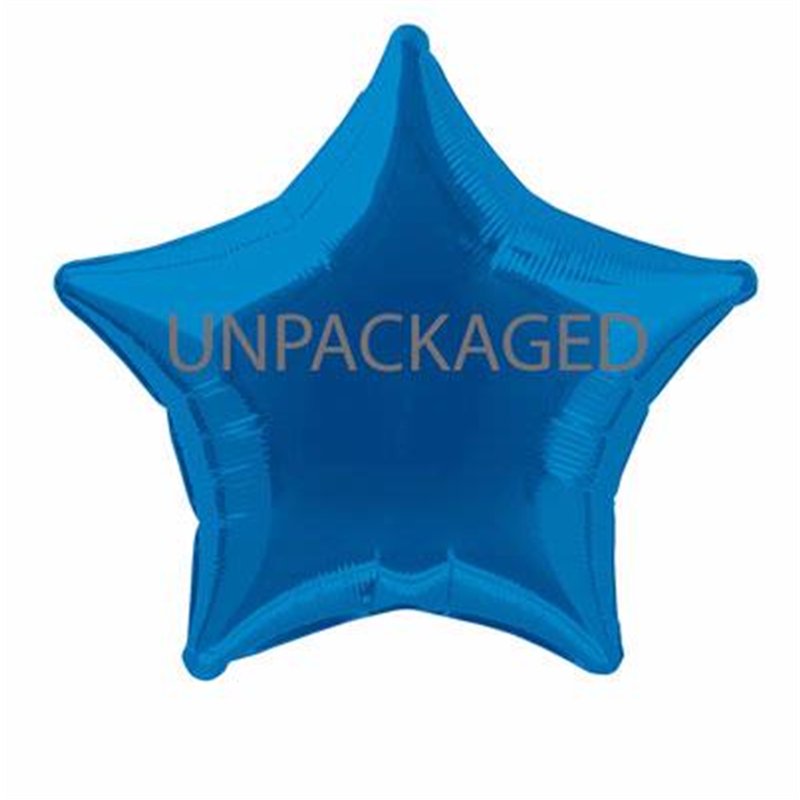 20IN ROYAL BLUE STAR FOIL 12S