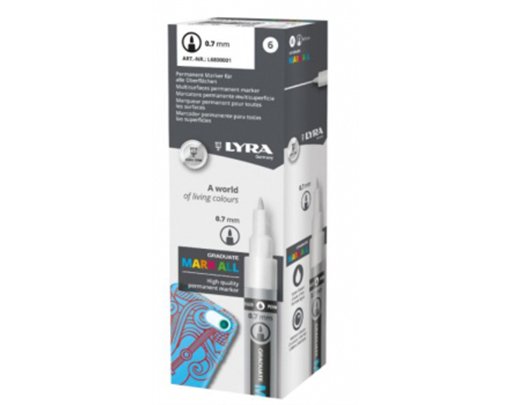 PC-1M POSCA MARKER WHITE