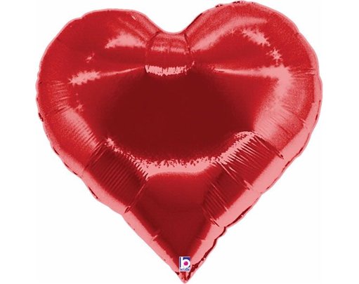 30IN CASINO HEART FOIL BALLOON