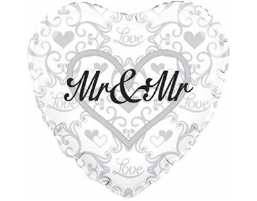 18IN MR & MR FOIL BALLOON