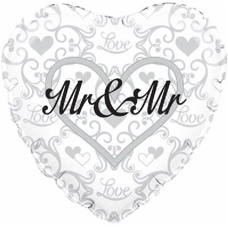 18IN MR & MR FOIL BALLOON