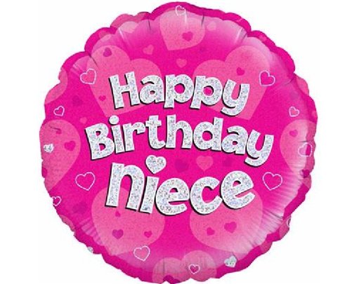 18IN NIECE B/DAY FOIL BALLOON