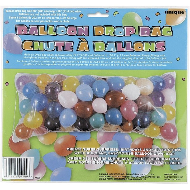 BALLOON DROP BAG