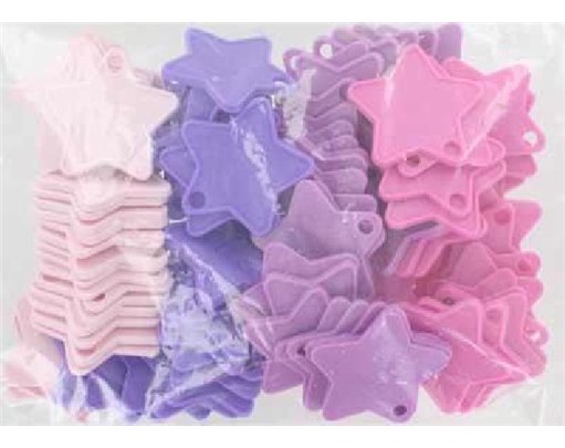 FEMALE STAR SHAPED WEIGHTS  100S