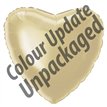 18IN GOLD HEART FOIL BALLOON  12S
