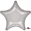 19IN METALLIC SILVER STAR FOIL