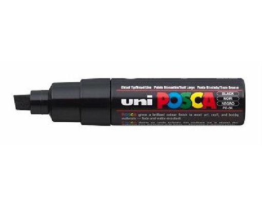 PC-8K POSCA CHISEL BLACK