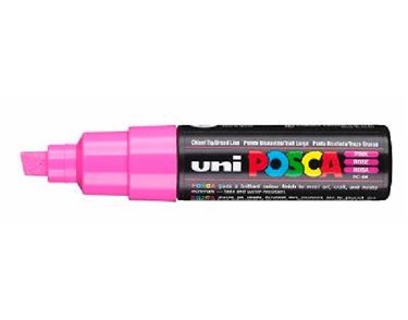 PC-8K POSCA CHISEL PINK