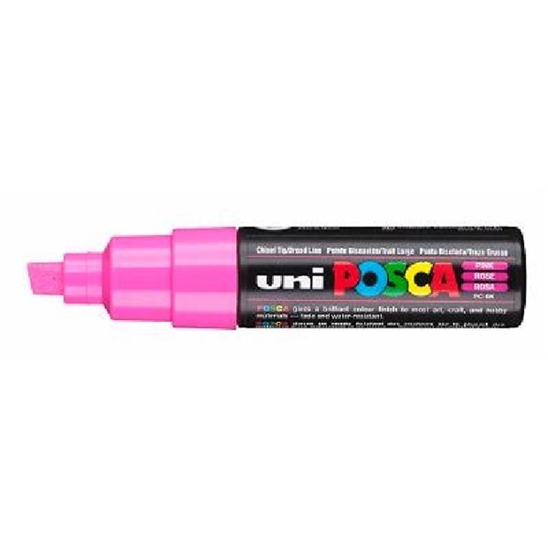 PC-8K POSCA CHISEL PINK