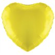 18IN YELLOW HEART FOIL BALLOON