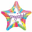 18IN RAINBOW CONGRATS FOIL BALLOON