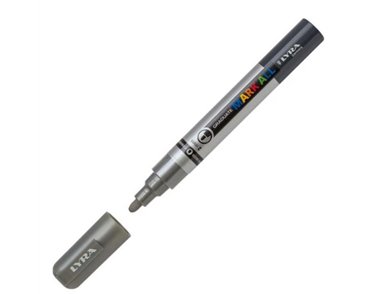 PC-5M POSCA BULLET FINE SILVER