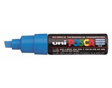 PC-8K POSCA CHISEL BLUE