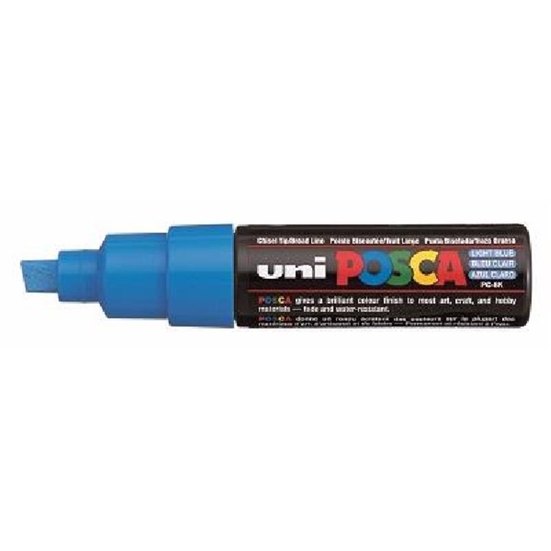 PC-8K POSCA CHISEL BLUE
