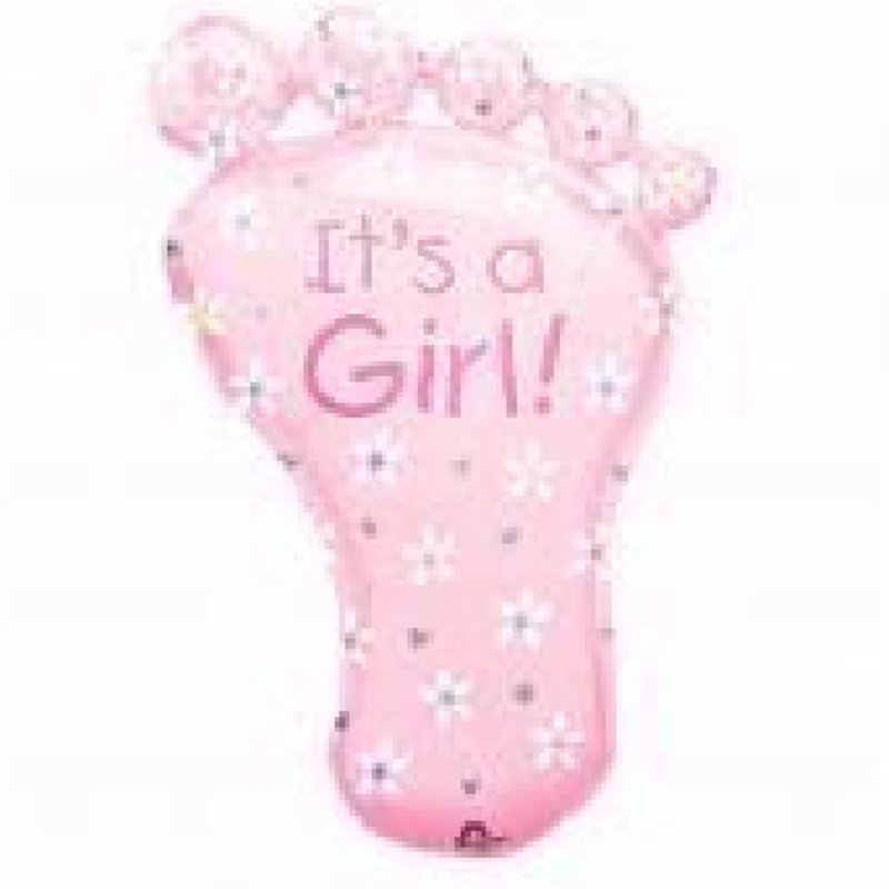 ITS A GIRL JUMBO FOIL BALLOON
