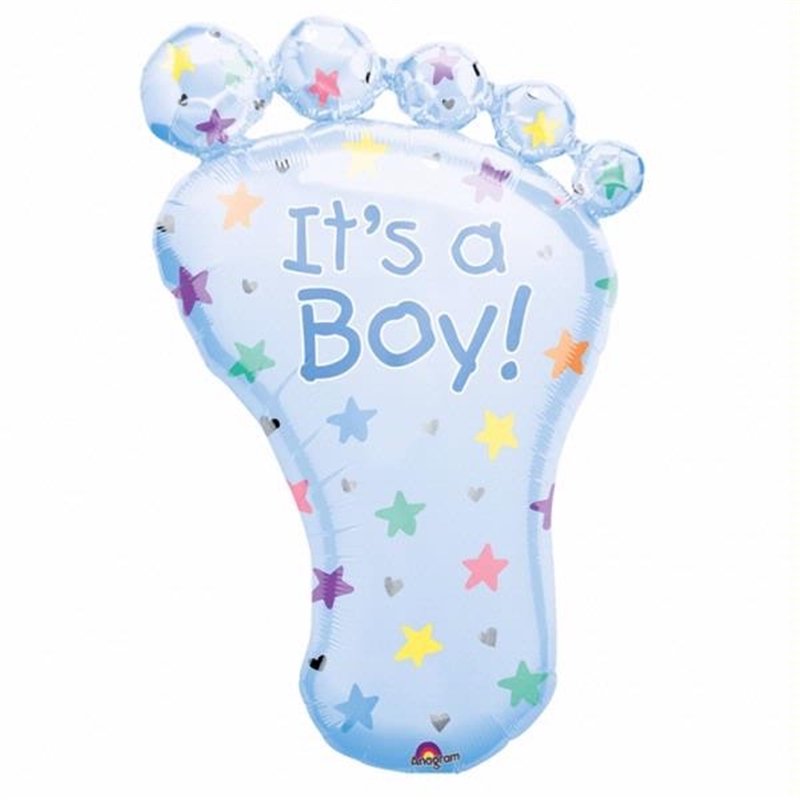 ITS A BOY JUMBO FOIL BALLOON