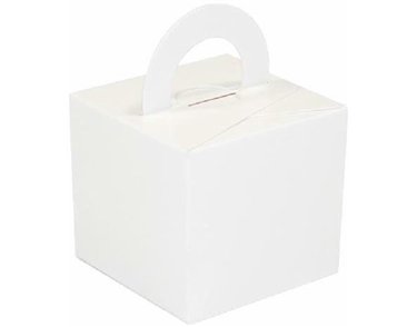 WHITE BALLOON WEIGHT BOX  10S
