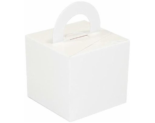 WHITE BALLOON WEIGHT BOX  10S