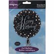 18IN B/DAY GOLD SPARKLES FOIL