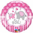 18IN ITS A GIRL ELEPHANTS FOIL