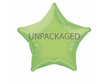 20IN LIME GREEN STAR FOIL  12S