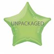 20IN LIME GREEN STAR FOIL  12S