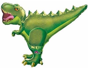 36in T-REX ULTRA SHAPE FOIL BALLOON