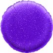 PURPLE HOLOGRAPHIC ROUND 18IN FOIL