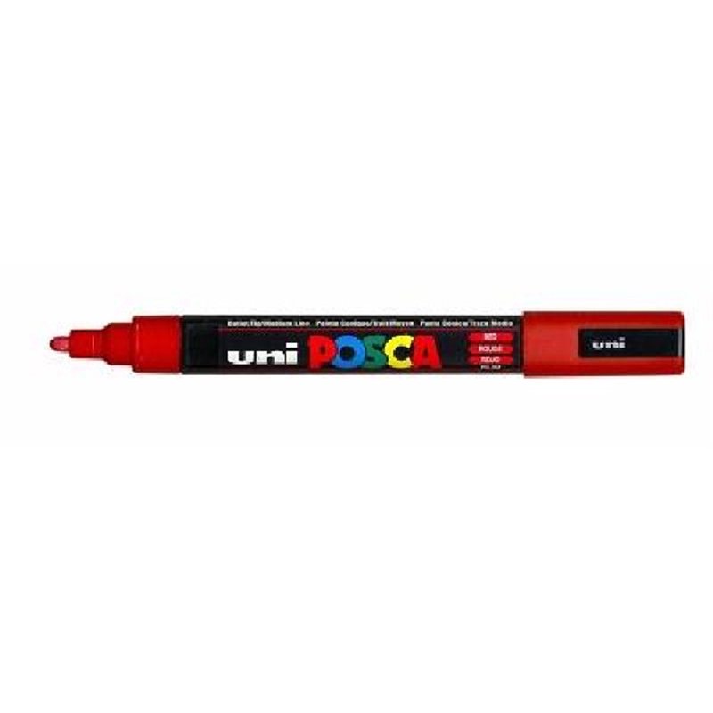 PC-5M POSCA BULLET FINE RED