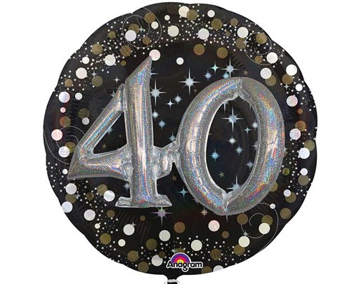 40TH G/S SPARKLES JUMBO 3D FOIL