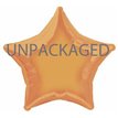 20IN ORANGE STAR FOIL BALLOON  12S