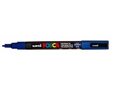 PC-3M POSCA BULLET FINE BLUE