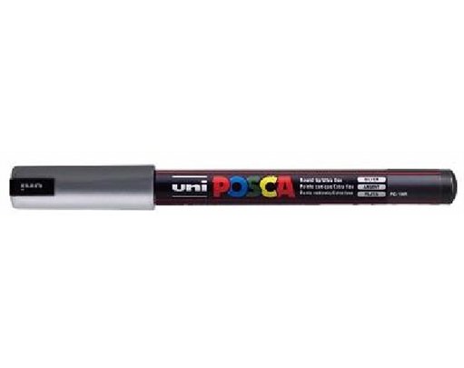 PC-3M POSCA BULLET FINE SILVER