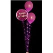 BALLOONLITE BOUQUET 3 WIRE FUCHSIA LED LIGHTS
