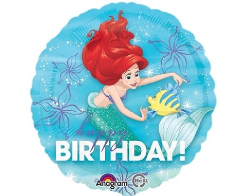 ARIEL DREAM BIG B/DAY 18IN FOIL