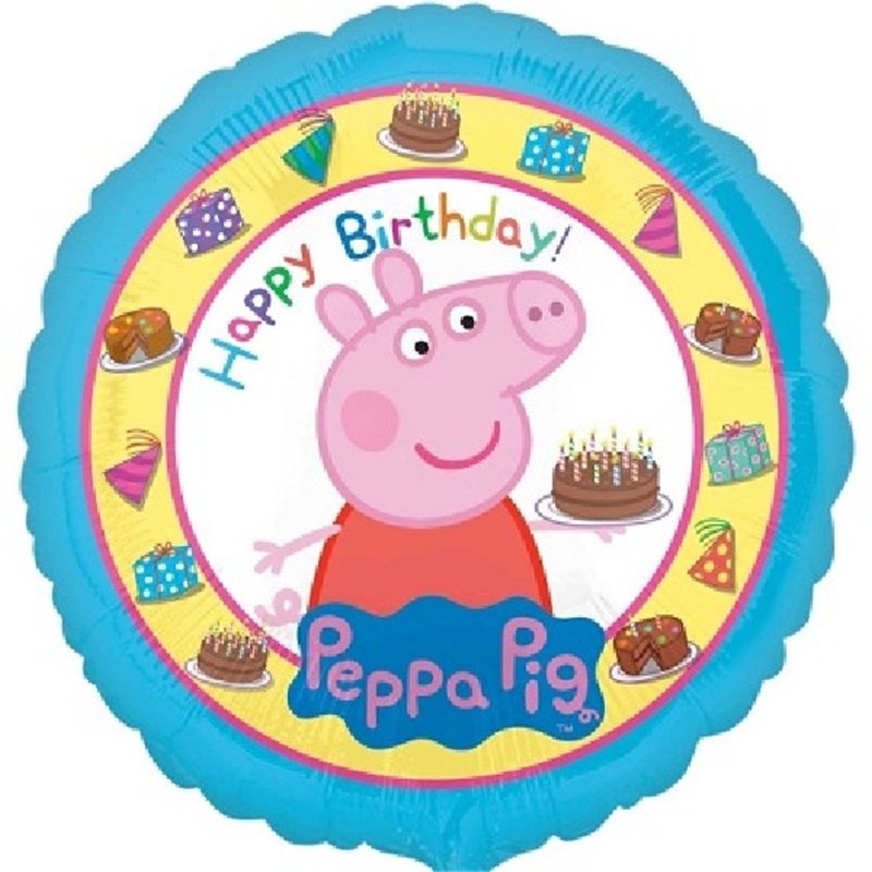 PEPPA PIG HAPPY BIRTHDAY 18IN FOIL