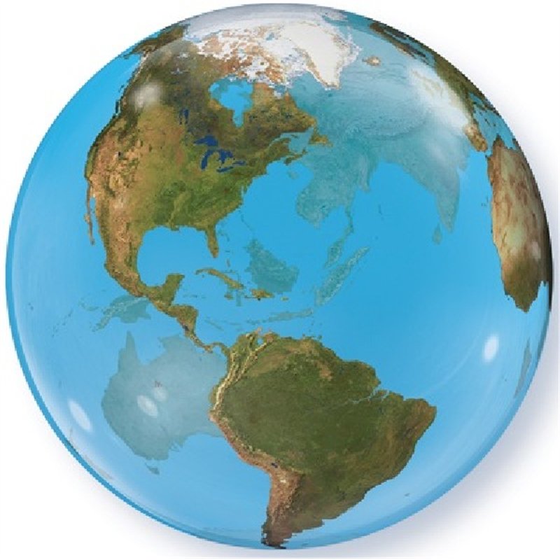 22IN PLANET EARTH BUBBLE